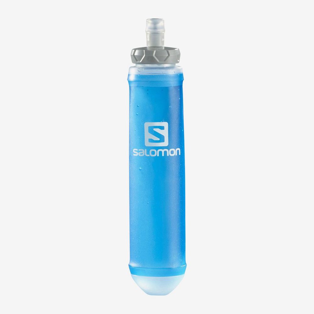 Mochila Trail Running Salomon Hombre Azules - Salomon Argentina SOFT FLASK 500ML/17OZ SPEED,593748-I